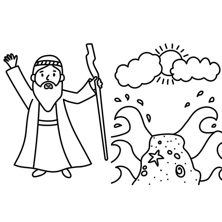 Coloring Book | My First Big Book of The Bible