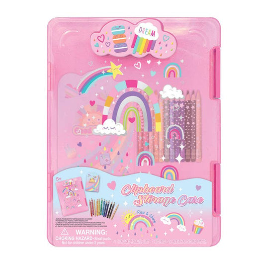 Clipboard Storage Case | Rainbow