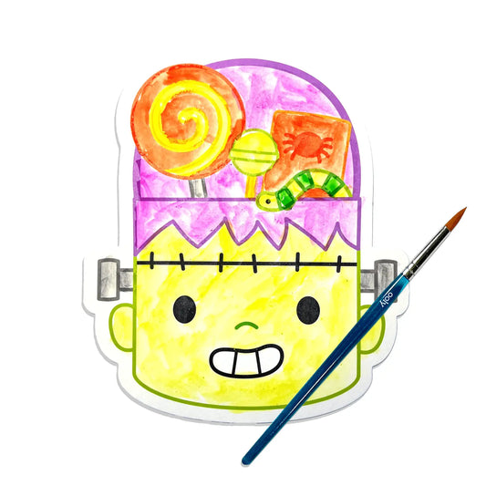 Playful Painters Easy Watercolor Painting Kit - Trick or Treat