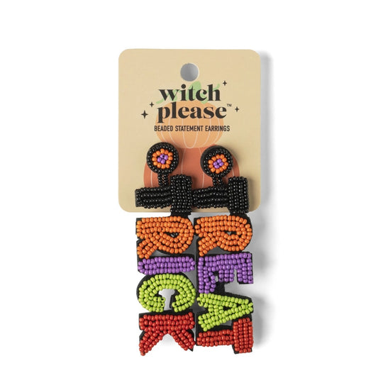 Witch Please | Halloween Statement Earrings | Trick/Treat