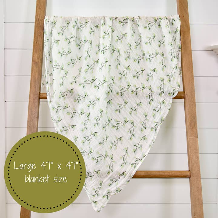 Muslin Swaddle Blanket | Relaxing Eucalyptus