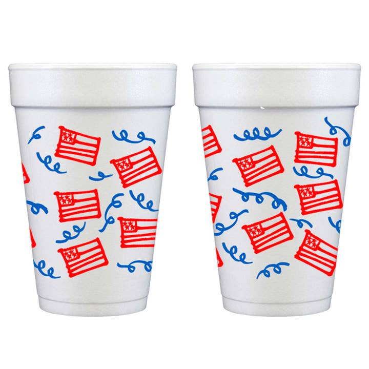 Foam Cup Set | July 4th