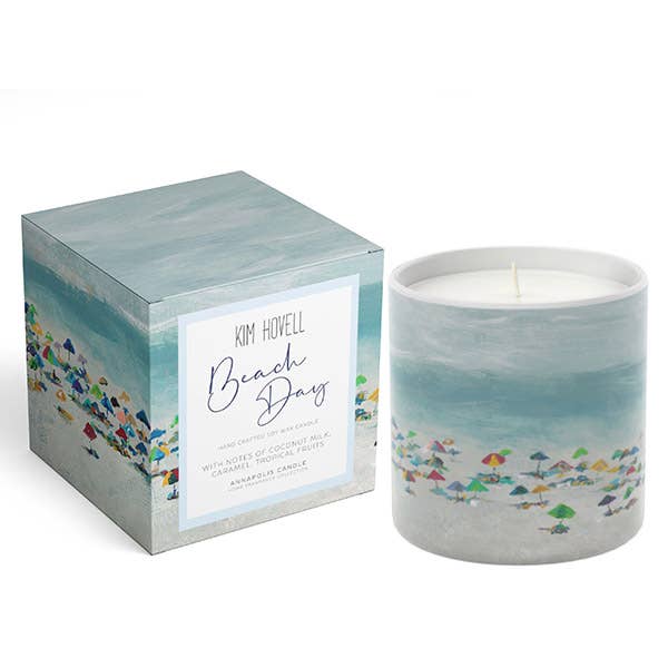 Beach Day Boxed Candle | Kim Hovell Collection