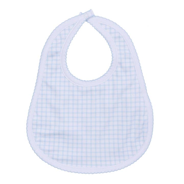 Peek-A-Boo Wishes Bib | Light Blue