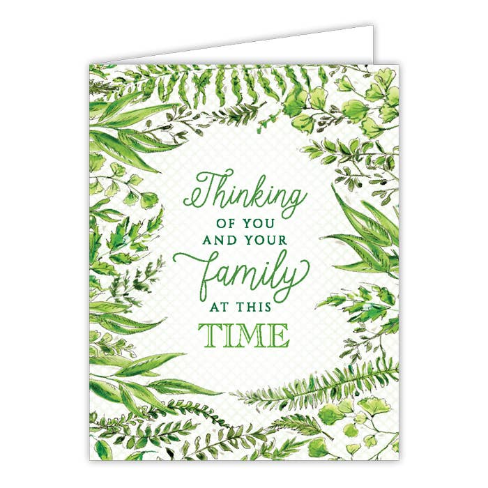 Greeting Card | Thinking of You | Ferns