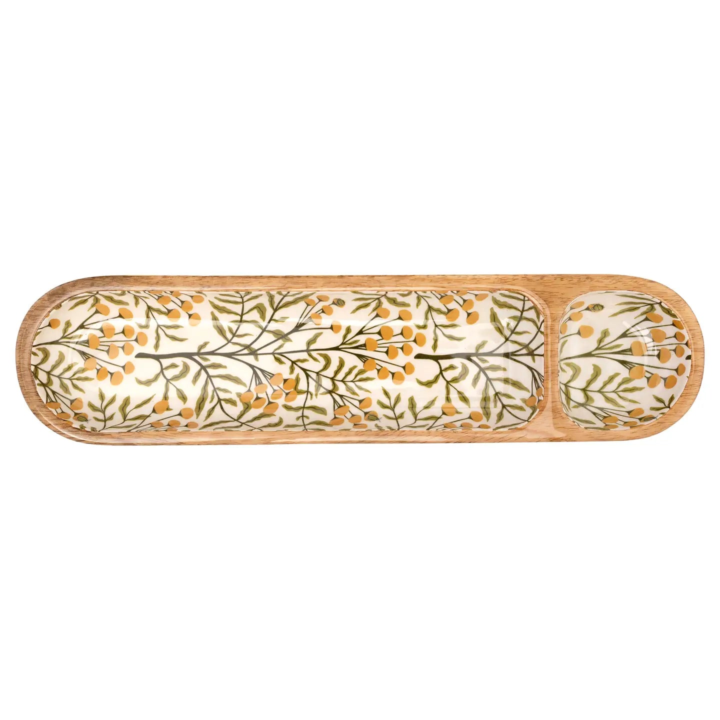 Autumn Acorn Section Tray
