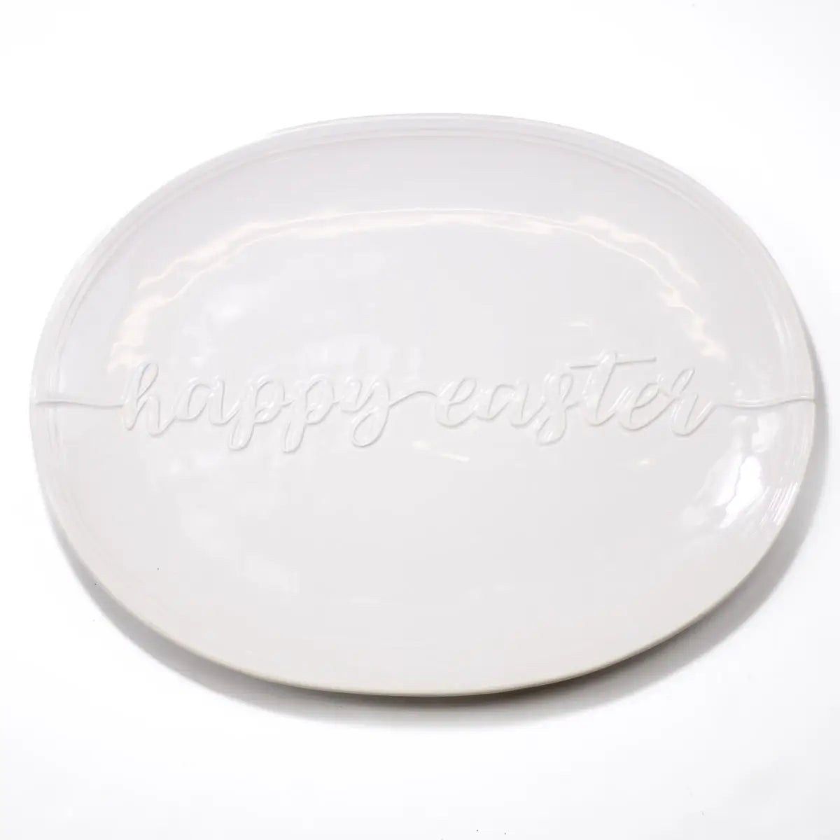 Easter Embossed Oval Platter