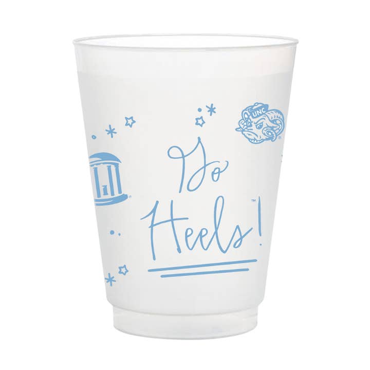 Frosted Flex Party Cups | UNC