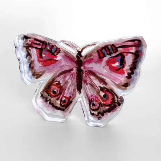 Bitty Acrylic | Purple Butterfly