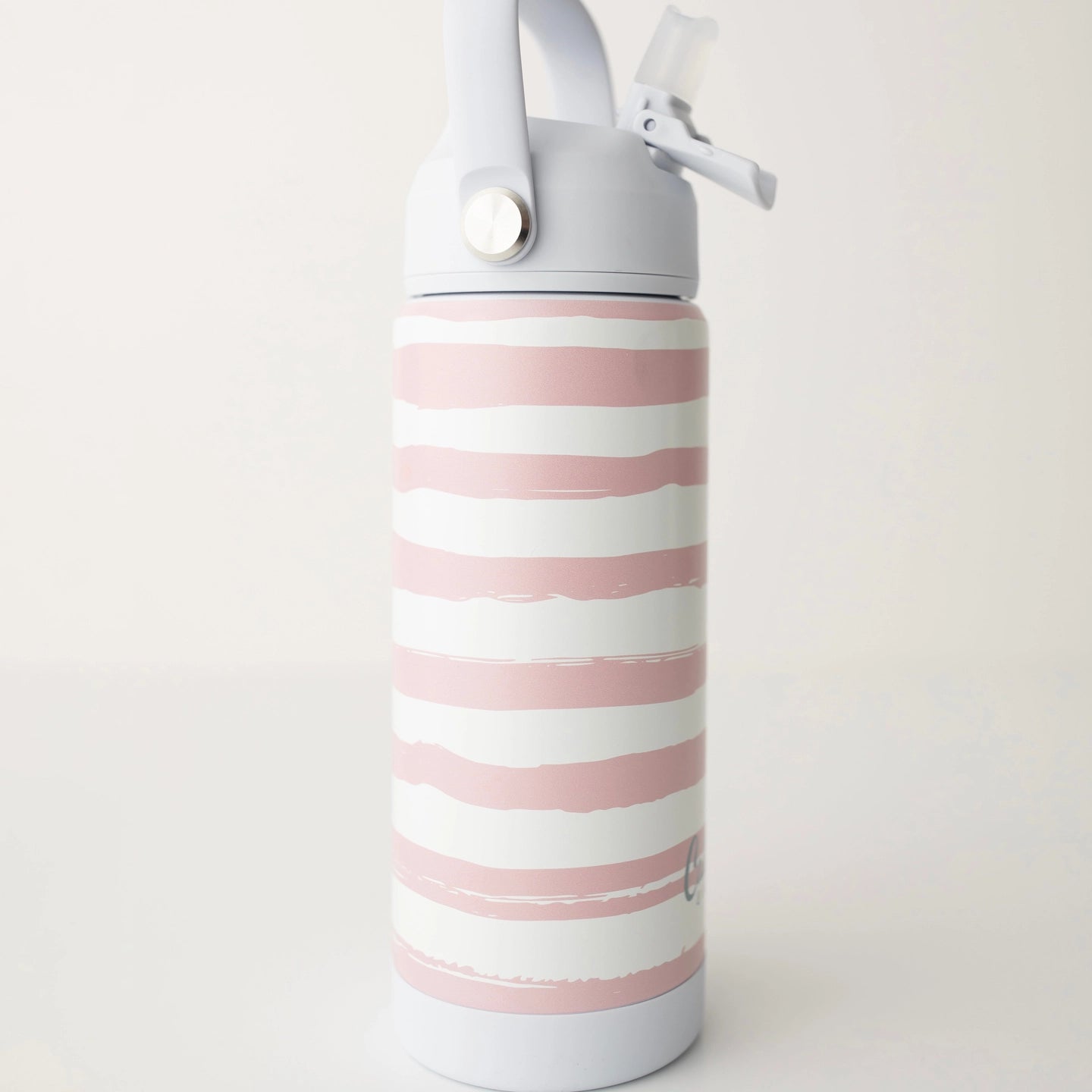 The Kyler Tumbler | Brush Stripes Pink