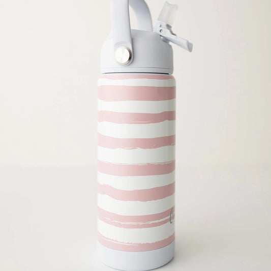 The Kyler Tumbler | Brush Stripes Pink
