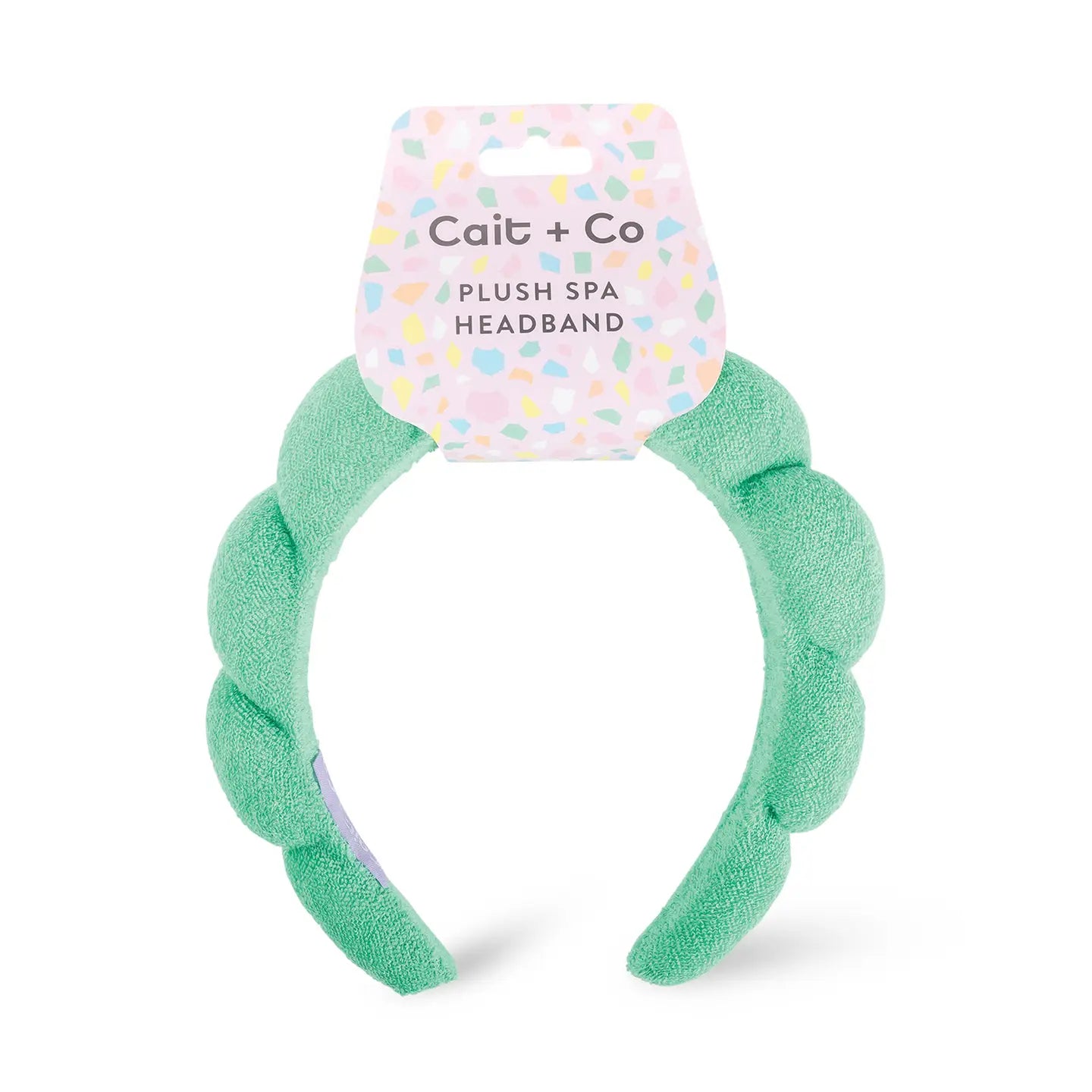 Plush Spa Headband | Emerald