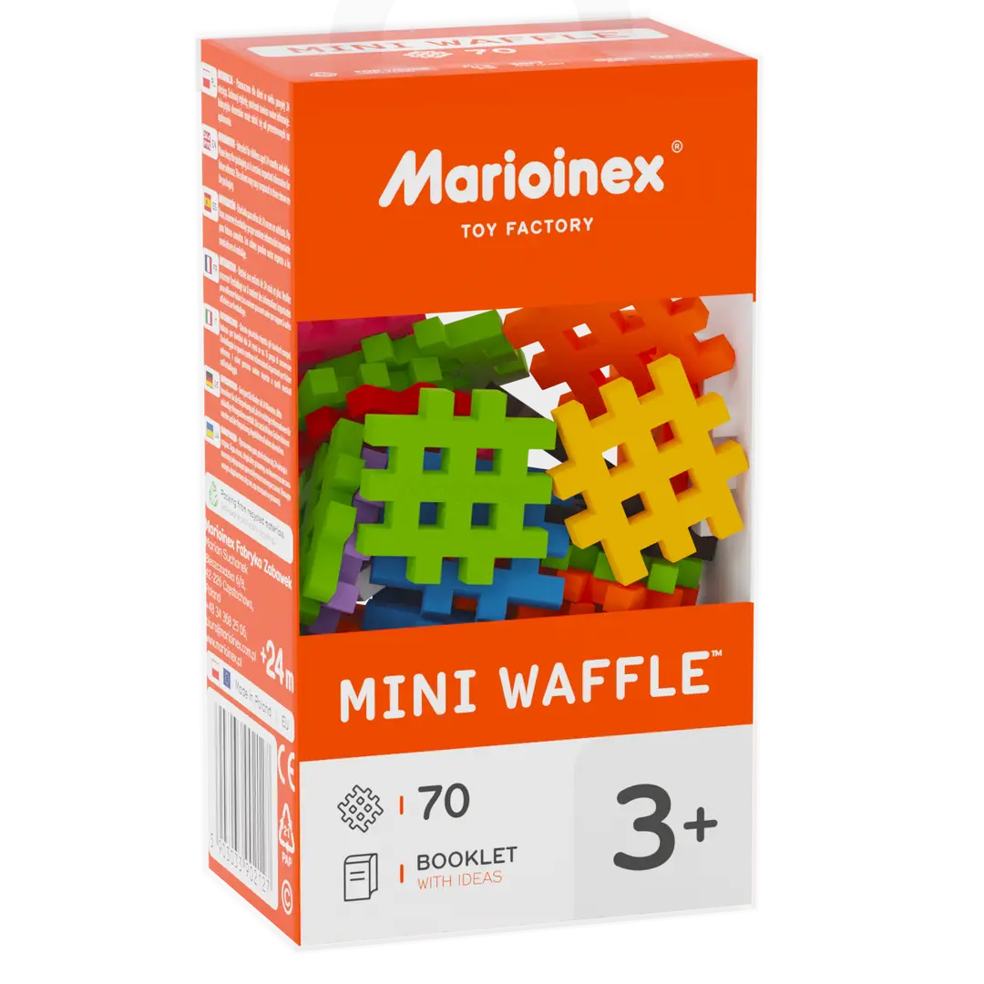 Marioinex Mini Waffle | 70 Pcs