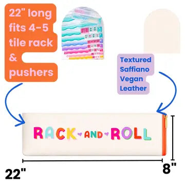 Mahjong Rack Storage Bag | Pink