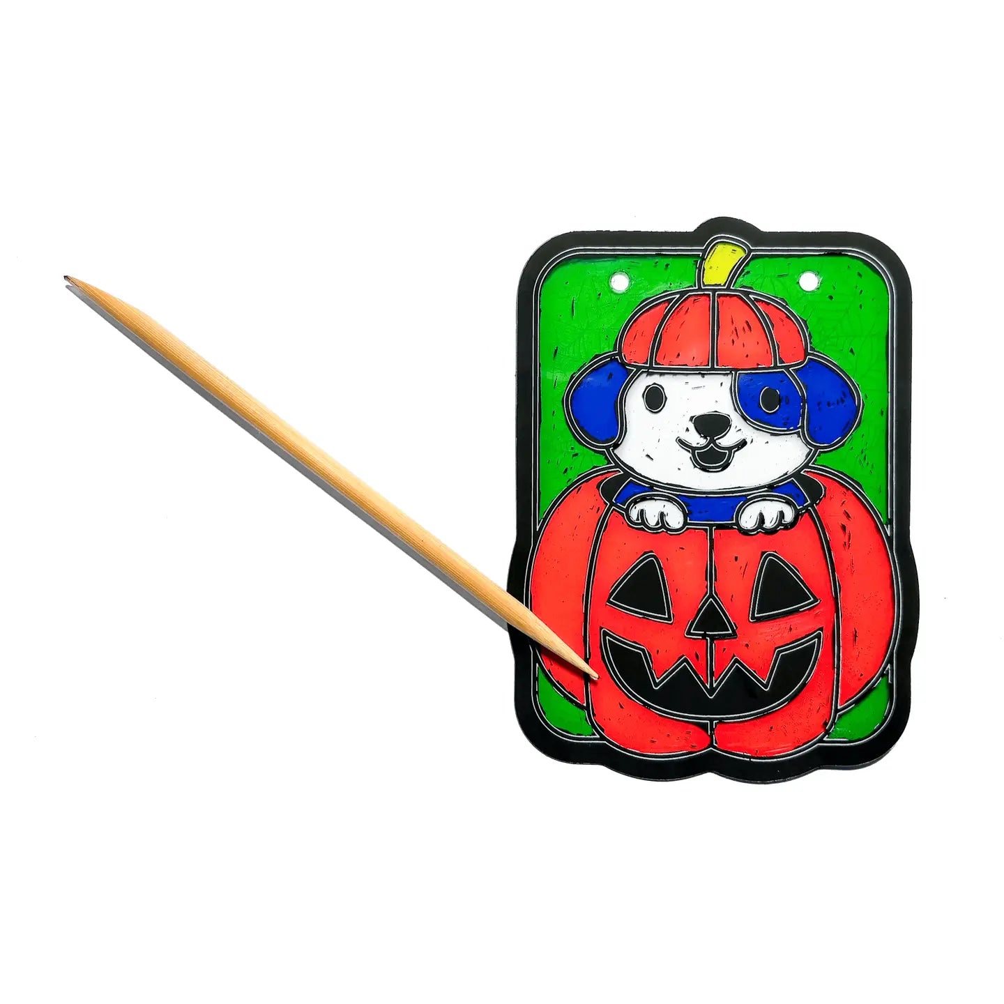 Mini Scratch & Scribble Window Banner Kit - Boo Buddies