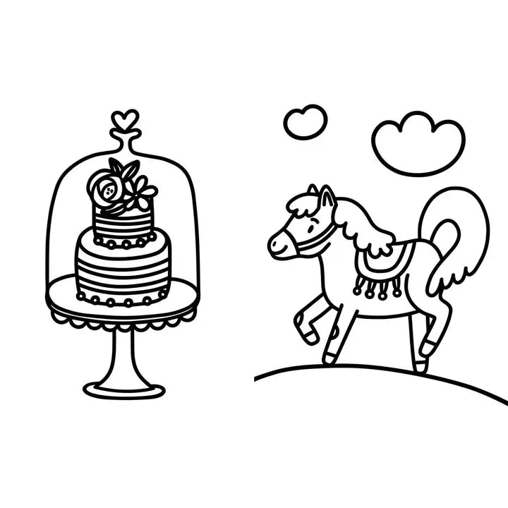 Coloring Book | My First Big Book of Princesses