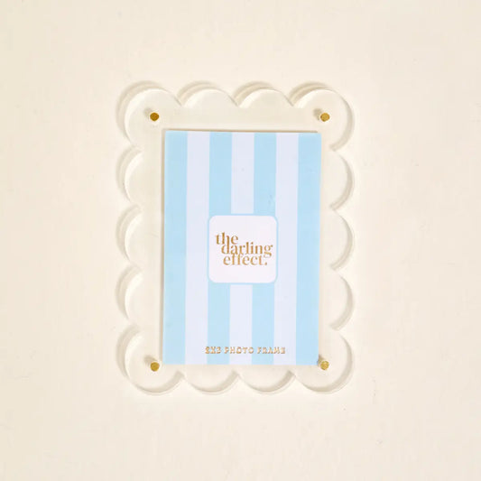 Mini Acrylic Picture Frame Magnet | Clear