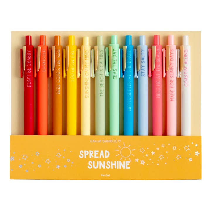 Pen Set | Spread Sunshine Coastal-Inspired