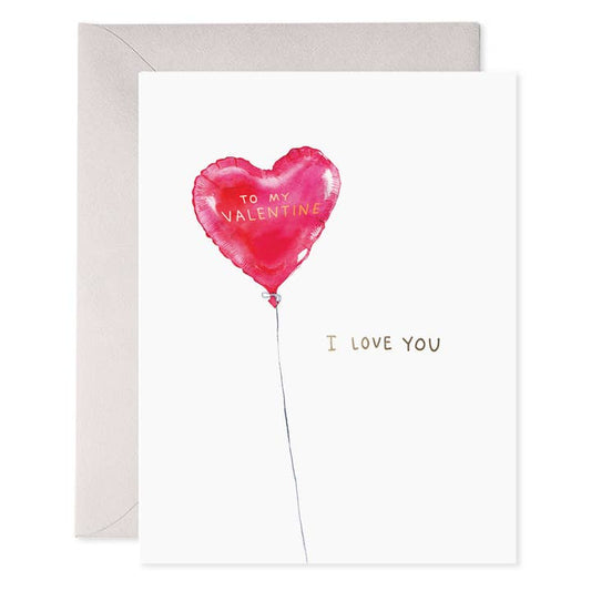 Greeting Card | Valentine's | Red Balloon