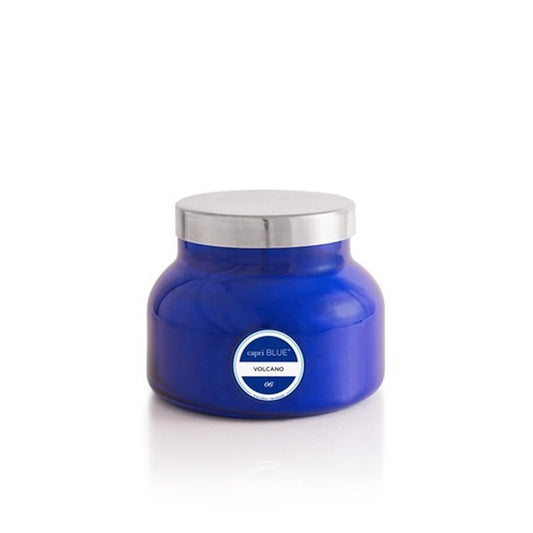 Volcano Signature Jar Candle | Blue