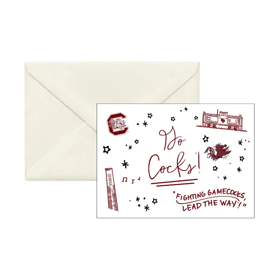 South Carolina Confetti Boxed Note Cards