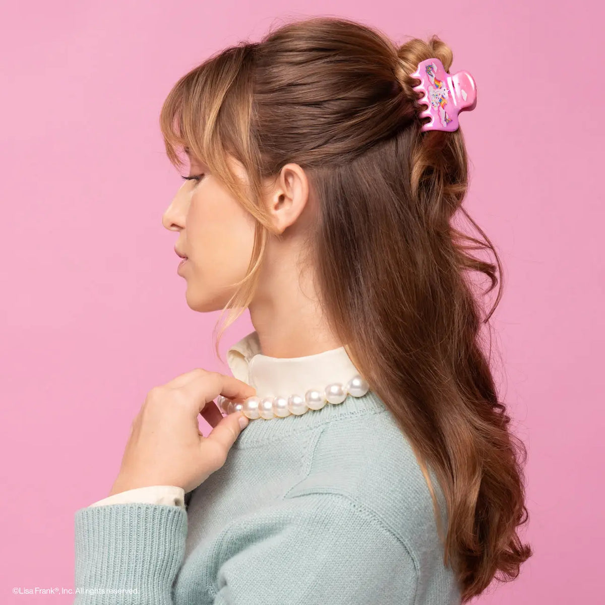 Lisa Frank X Kitsch Cloud Clip | Angel Kitty