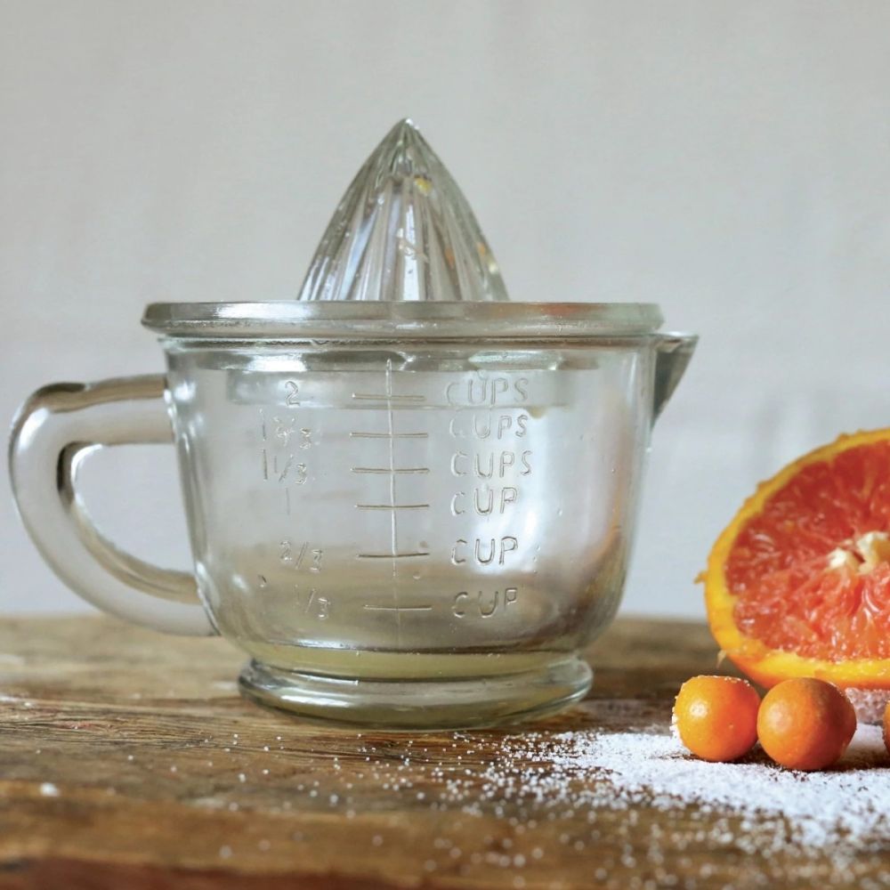 Pressed Glass Juicer