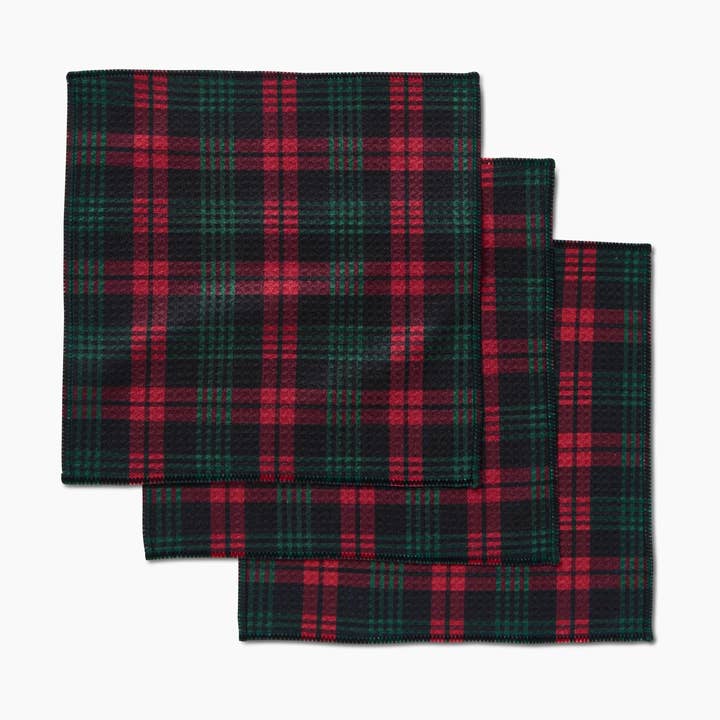 Dishcloth Set | Very Merry Plaid