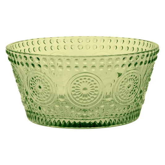 Small Codi Glass Bowl | Olive