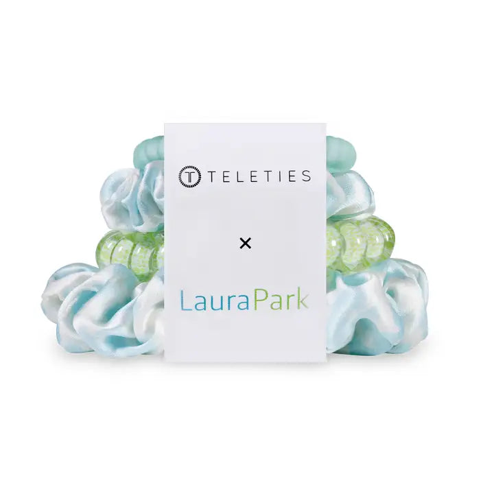 Teleties | Spiral Hair Ties | Mixed Pack | Chintz Mist