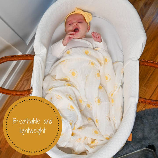 Muslin Swaddle Blanket | Beautiful Day
