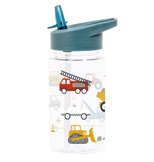 Kids Water Bottle - Vehicles & Cars