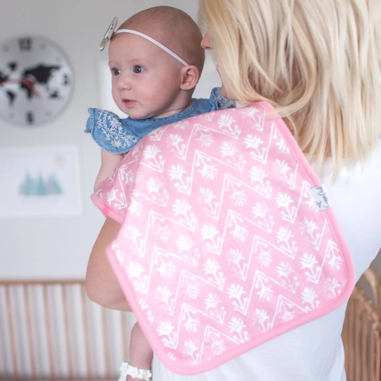 Burp Cloth Set | Claire