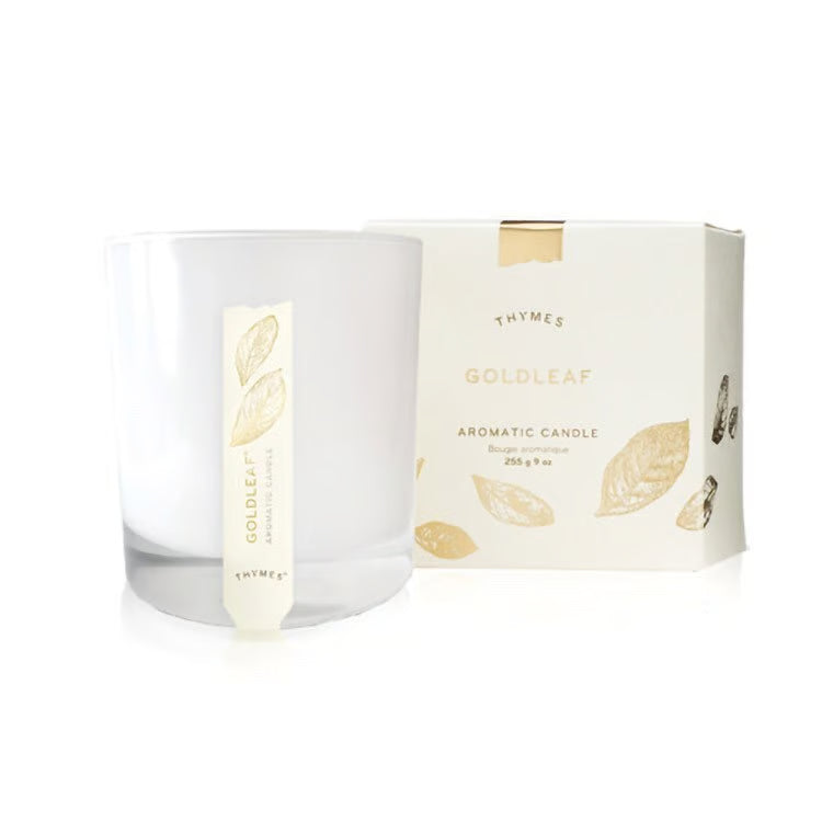 Goldleaf Poured Candle