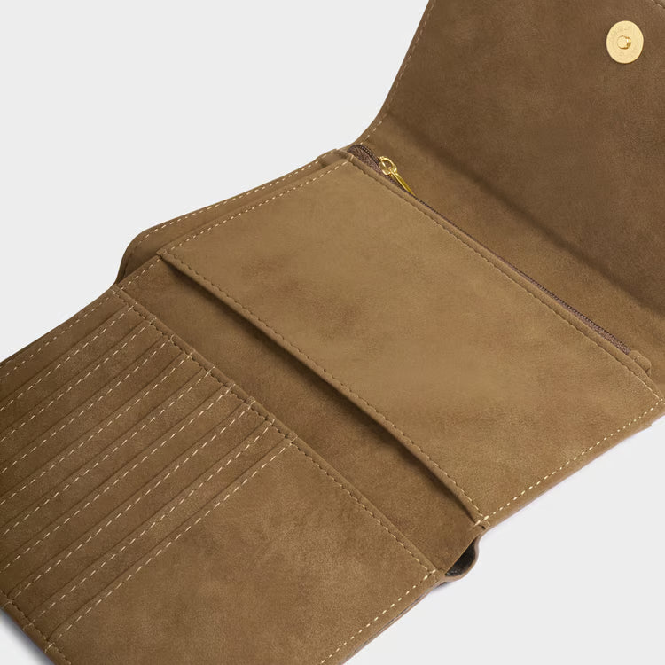Taya Woven Purse | Caramel