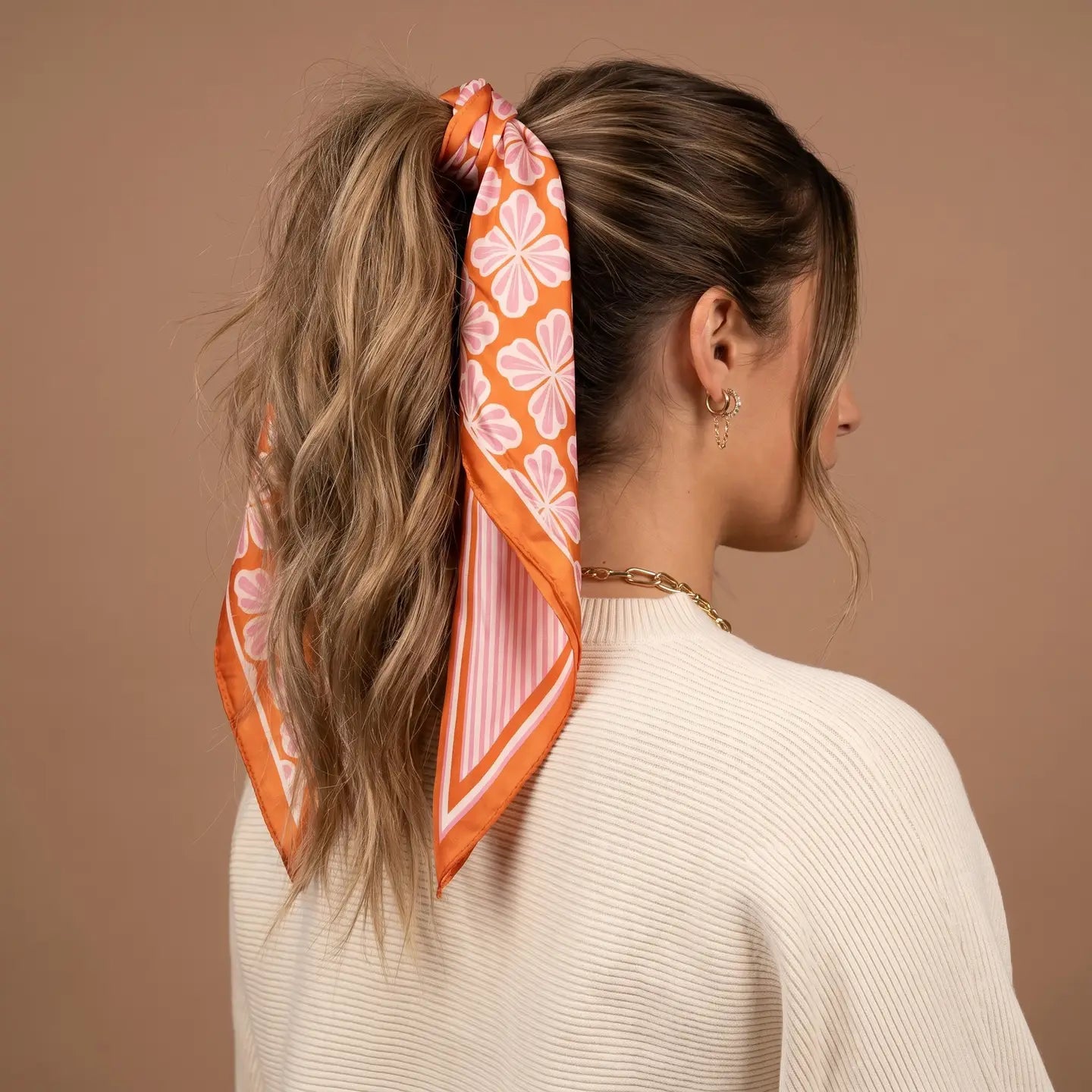 Twirl & Tie Scarf Accessory | Sienna Spice