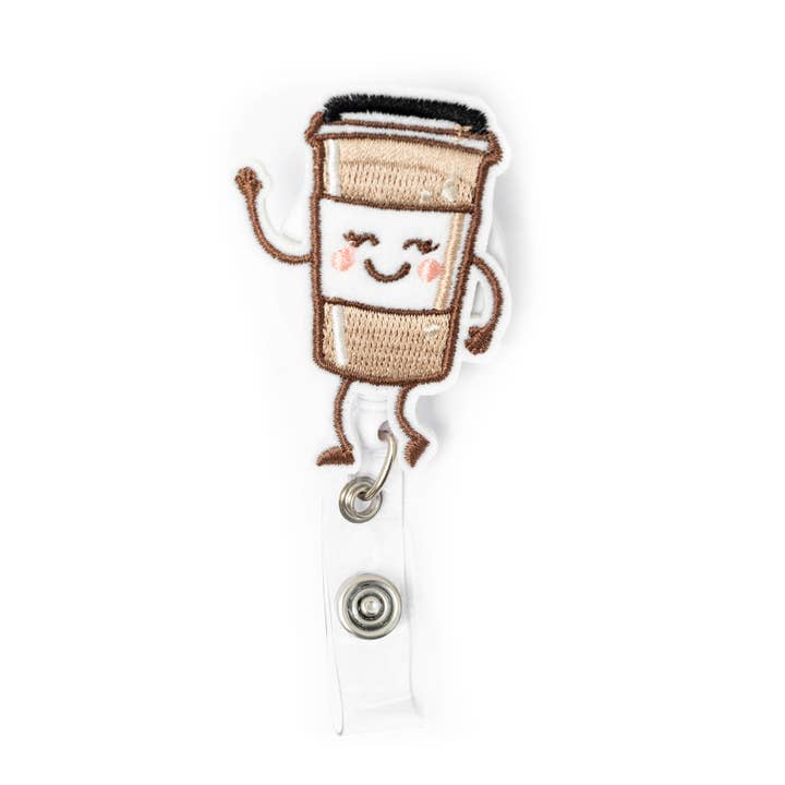 Coffee | Nurse Badge Reel Holder