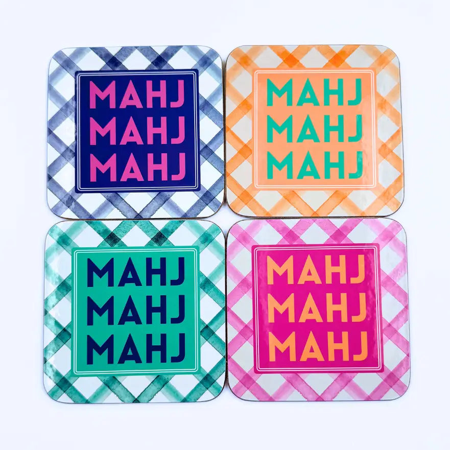Mahjong Coasters | Set of 4