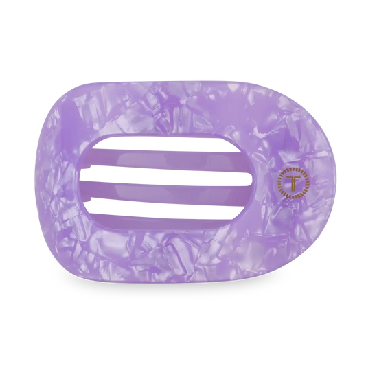 Teleties Flat Round Hair Clip | Lavender Mist | Assorted Sizes