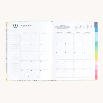 2026-2027 Bookbound Weekly Simplified Planner | Pineapple Charm