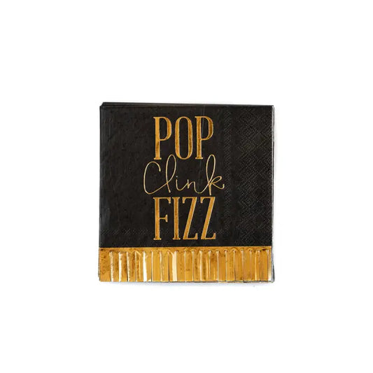 Cocktail Napkins | Pop Clink Fizz