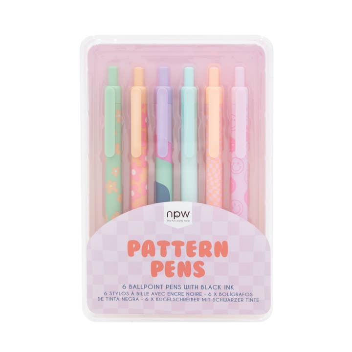 Pattern Pen Set | 6-Pack