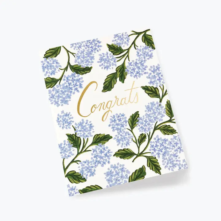 Greeting Card | Hydrangea Congrats
