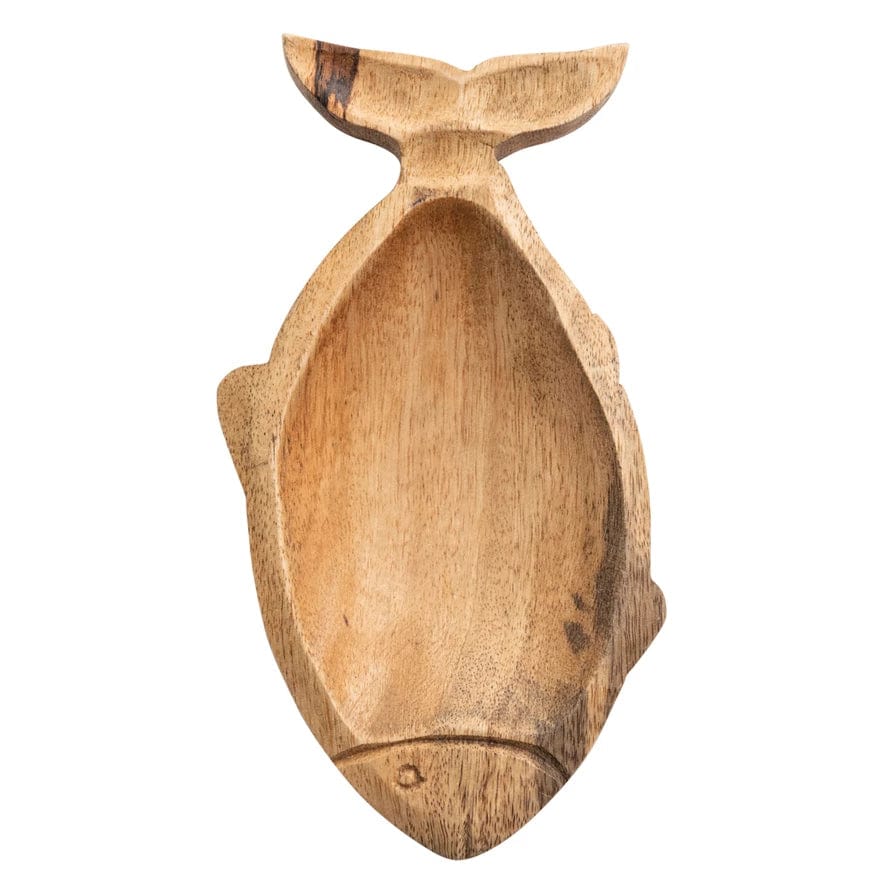 Mango Wood Fish Shaped Dish