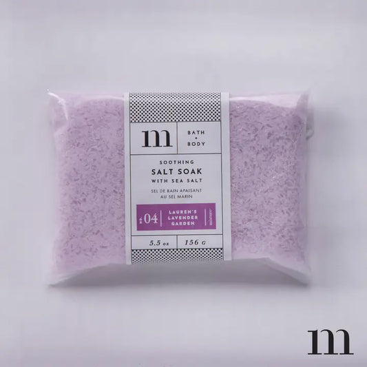 Salt Soak | Lauren's Lavender Garden