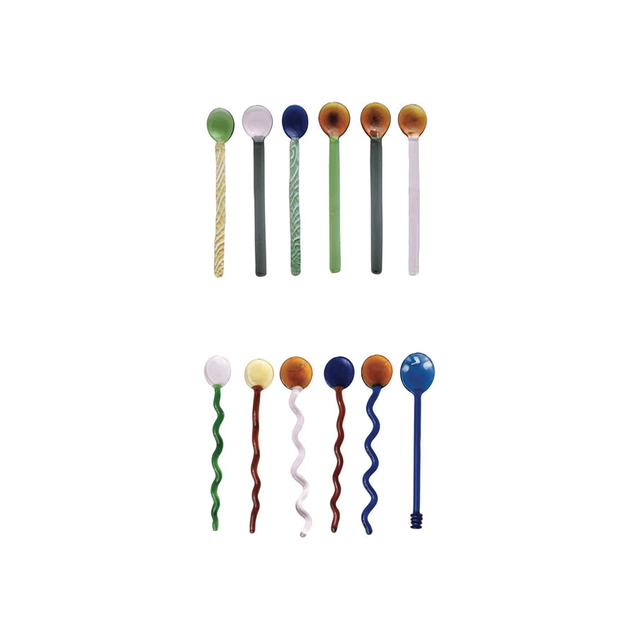 Handmade Glass Spoons | Assorted Styles