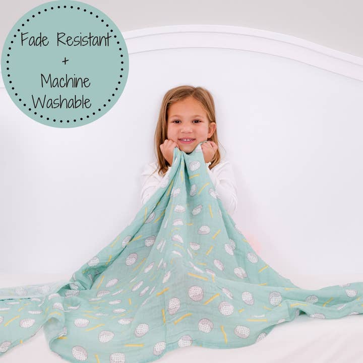 Muslin Swaddle Blanket | Hole in One