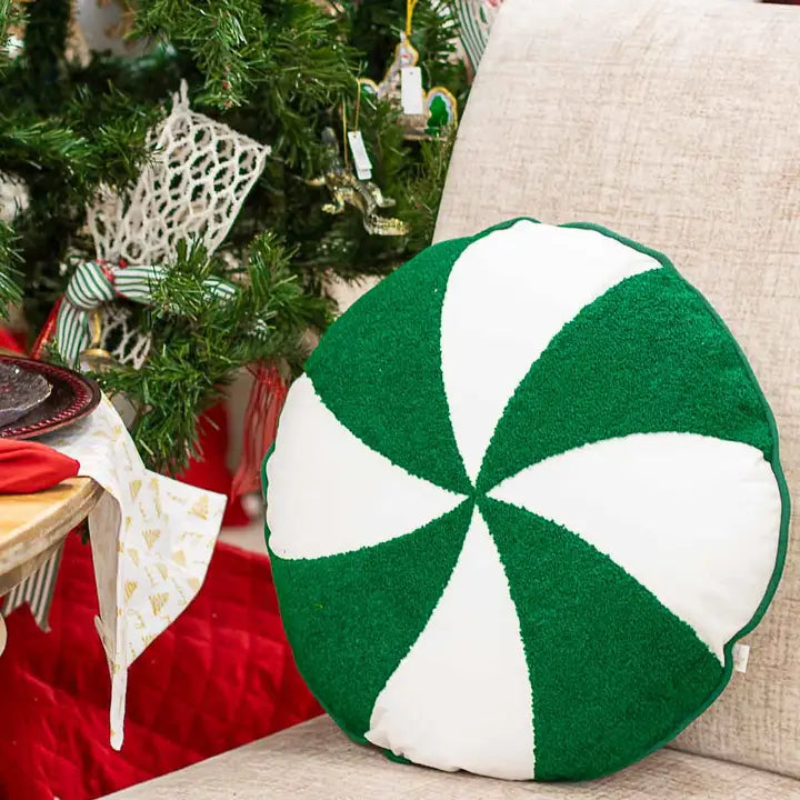 Pillow | Peppermint | White/Jolly Green