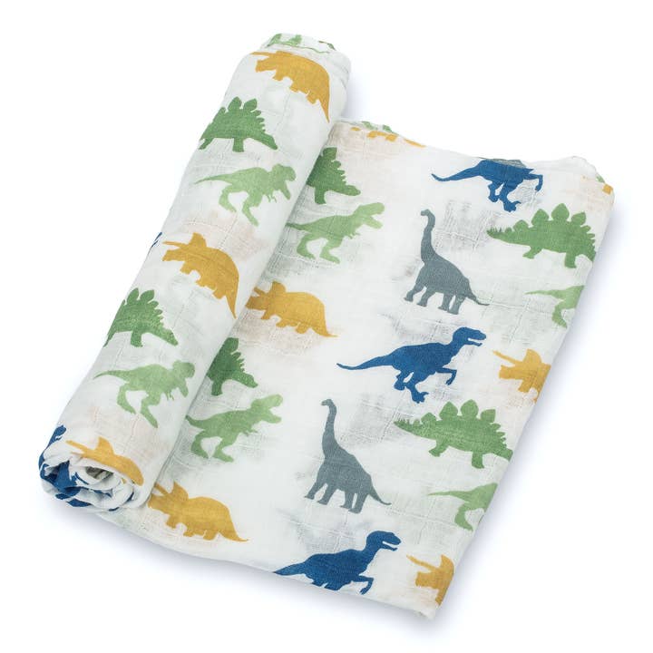 Muslin Swaddle Blanket | Rawr-Some