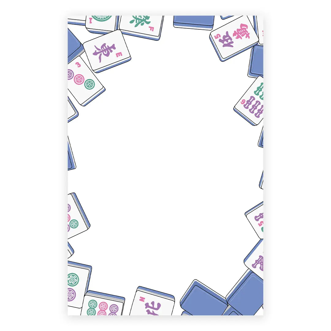 Mahjong Lover Notepad
